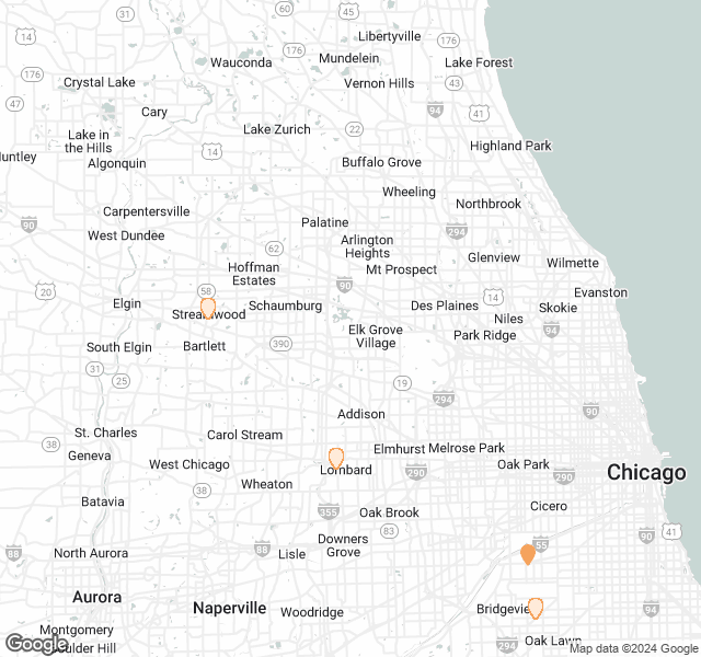 Fill Dirt Map of Chicago
