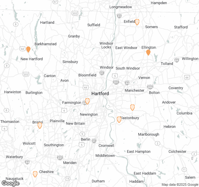 Fill Dirt Map of Hartford Fill Dirt Map of Hartford