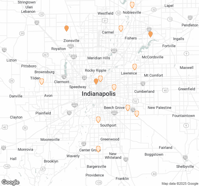 Fill Dirt Map of Indianapolis Fill Dirt Map of Indianapolis