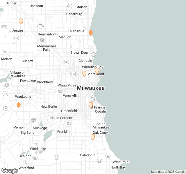 Fill Dirt Map of Milwaukee Fill Dirt Map of Milwaukee