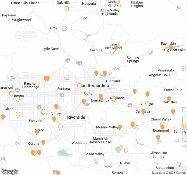 Fill Dirt Map of San Bernardino Fill Dirt Map of San Bernardino