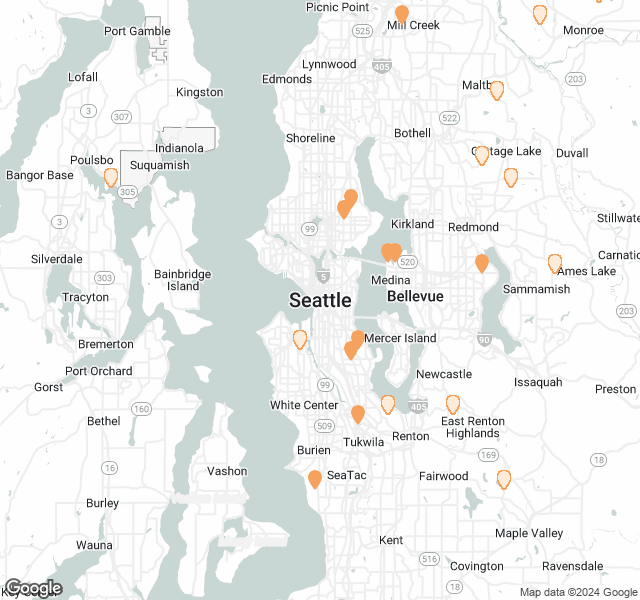 Fill Dirt Map of Seattle